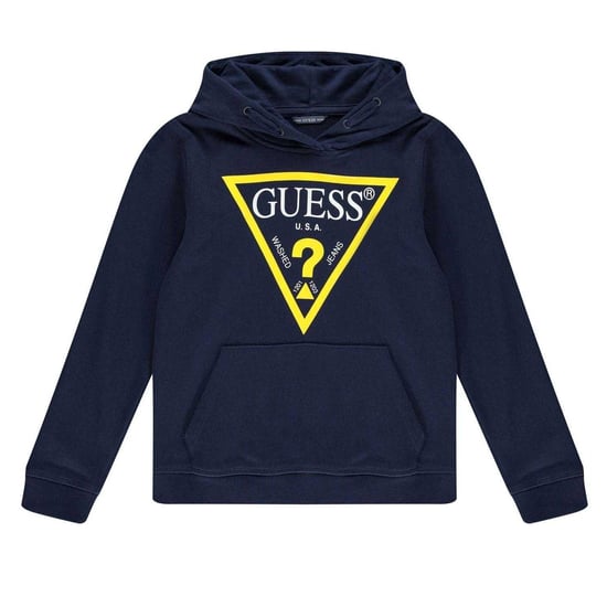 Guess Kinder/Kinder Oth Logo Trekkoord Hoodie (Blauw) - Image 1
