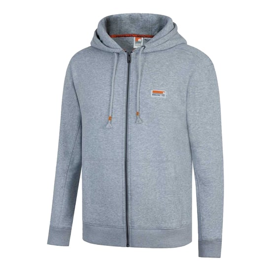 SoulCal Heren Signature Katoenen Full Zip Hoodie (Grijze Mergel) - Image 3