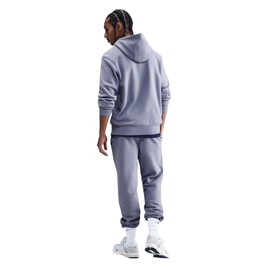 Nike Heren Club Fleece Pullover Hoodie (Spook/Wit) - Image 5