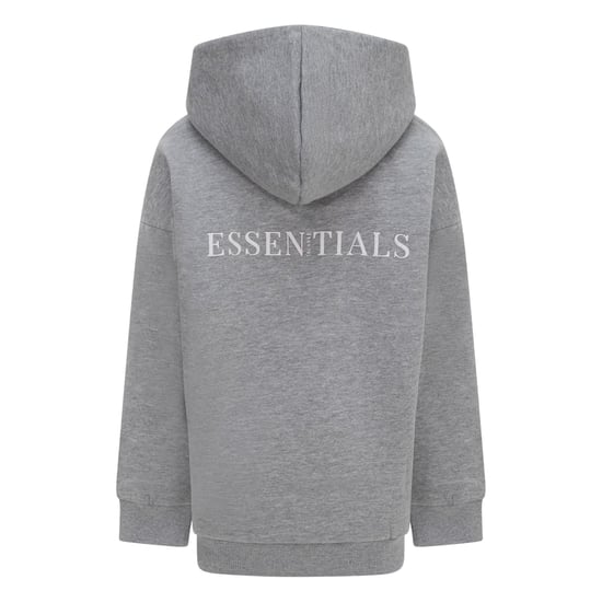 Blank Essentials Unisex Core Puffer Hoodie voor volwassenen (Grijze Mergel) - Image 2