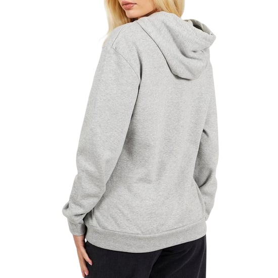 Brave Soul Dames/Dames Trekkoordhoodie (Grijs Marl Marl) - Image 2