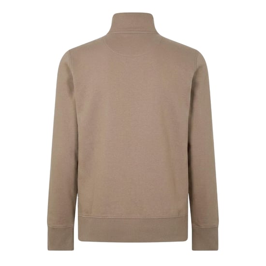 Jack Wills Heren Barchester Half Zip Sweatshirt (Fawn) - Image 2