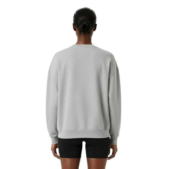 USA Pro Dames/Dames Klassiek Sweatshirt (Grijze Mergel) - Image 4