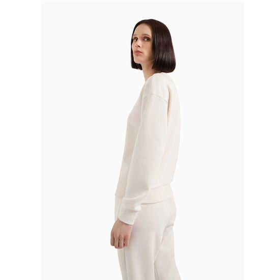 Armani Exchange Dames/Dames Crew Hals Regular Sweatshirt (Licht Beige) - Image 3