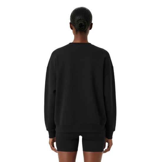 USA Pro Dames/Dames Klassiek Sweatshirt (Zwart) - Image 3