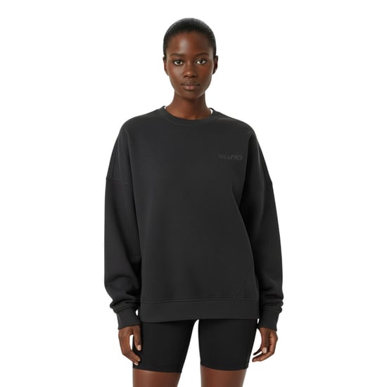USA Pro Dames/Dames Klassiek Sweatshirt (Zwart) - Image 4