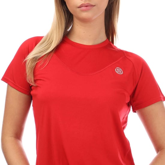 Skins Dames/Dames Serie-3 T-Shirt (Rood) - Image 4