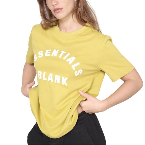 Blank Essentials Unisex T-shirt in boogkatoen voor volwassenen (Mosterd) - Image 3