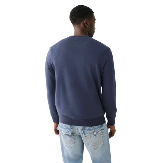True Religion Heren Sweatshirt met ronde hals (Jurk Blauw) - Image 3