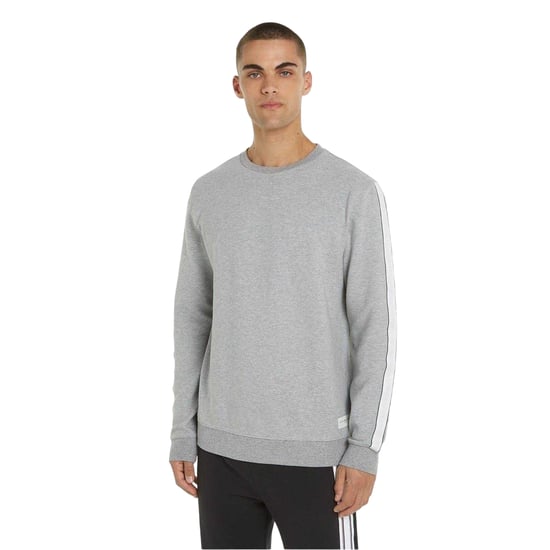 Tommy Hilfiger Heren Lounge Katoenen Sweatshirt (Grijs Heide Marl) - Image 1