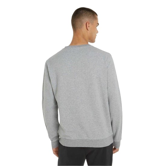 Tommy Hilfiger Heren Lounge Katoenen Sweatshirt (Grijs Heide Marl) - Image 3