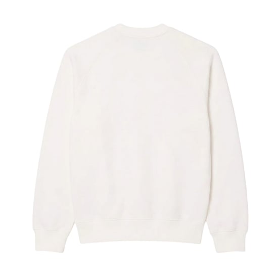 Lacoste Heren-sweatshirt van piqué met patentprint (Crème) - Image 3
