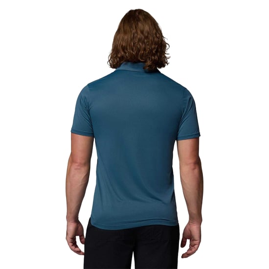 Columbia Herenpolo met korte mouwen (Blauw) - Image 2