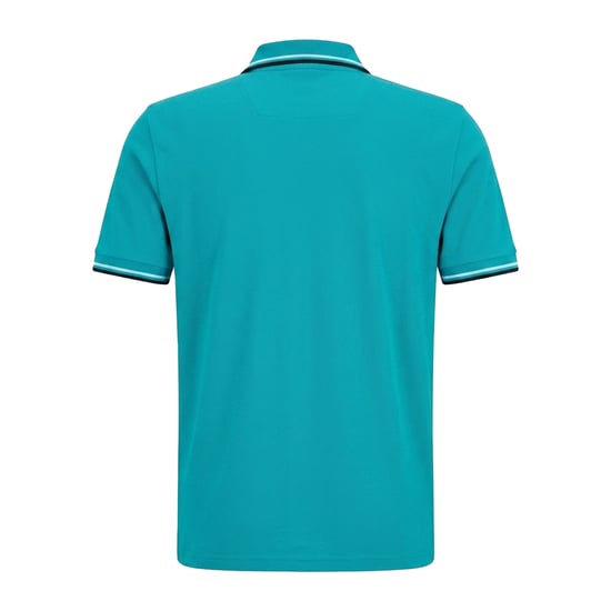 Boss Heren Paddy Korte Mouwen Polo Shirt (Blauw) - Image 2