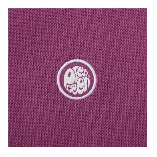 Pretty Green Heren Katoenen Polo Shirt (Paars) - Image 4