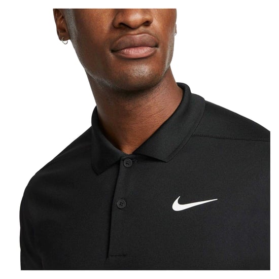 Nike Heren Victory Dri-FIT Golf Poloshirt (Zwart, Wit) - Image 4