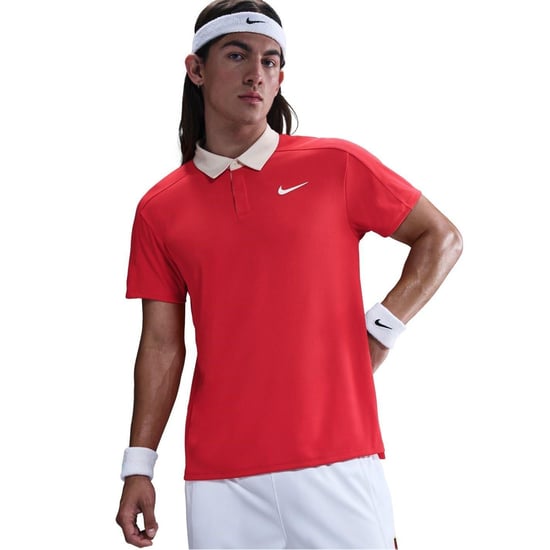 Nike Performance Vest Top Heren (Crimson/Wit) - Image 2