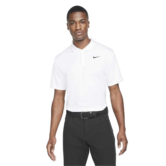 Nike Heren Victory Dri-FIT Golf Poloshirt (Wit, Zwart) - Image 2