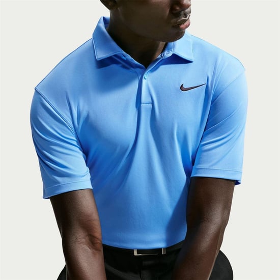 Nike Heren Performance Poloshirt met Korte Mouwen (Universitair Blauw) - Image 3