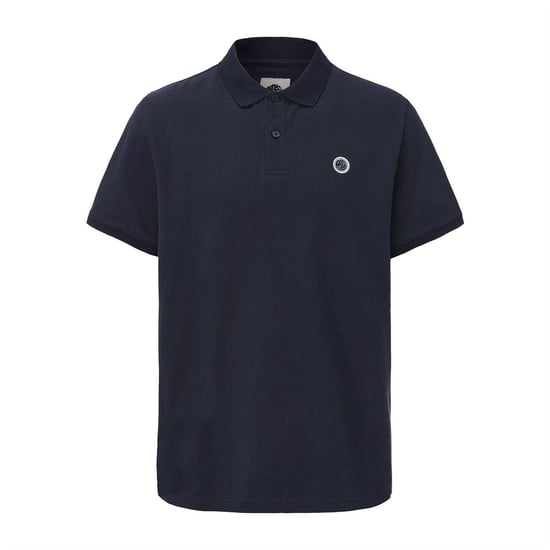 Pretty Green Heren Katoenen Polo Shirt (Marine) - Image 1