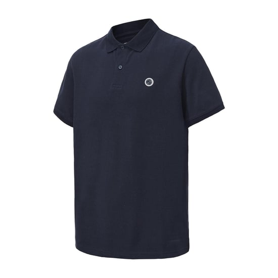 Pretty Green Heren Katoenen Polo Shirt (Marine) - Image 3