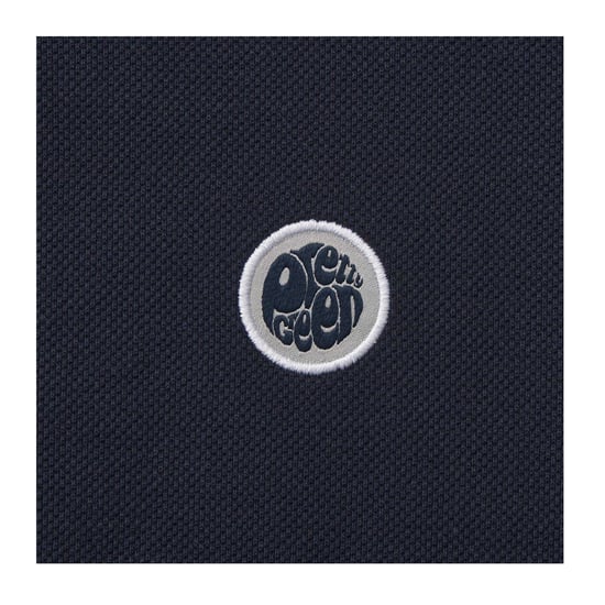 Pretty Green Heren Katoenen Polo Shirt (Marine) - Image 4