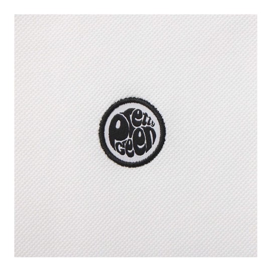 Pretty Green Heren Katoenen Polo Shirt (Wit) - Image 4