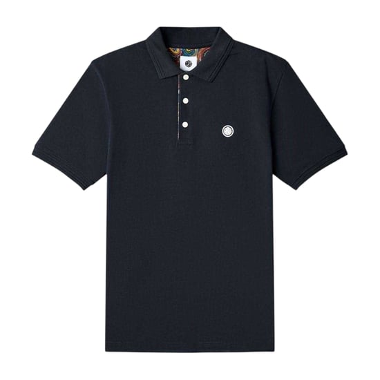 Pretty Green Heren Huis Paisley Poloshirt (Zwart) - Image 2