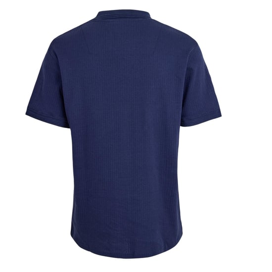 Threadbare Heren Geribd Regular Poloshirt (Marine) - Image 2