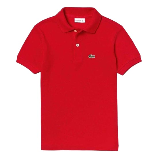Lacoste Jongens Piqué Poloshirt (Rood) - Image 1