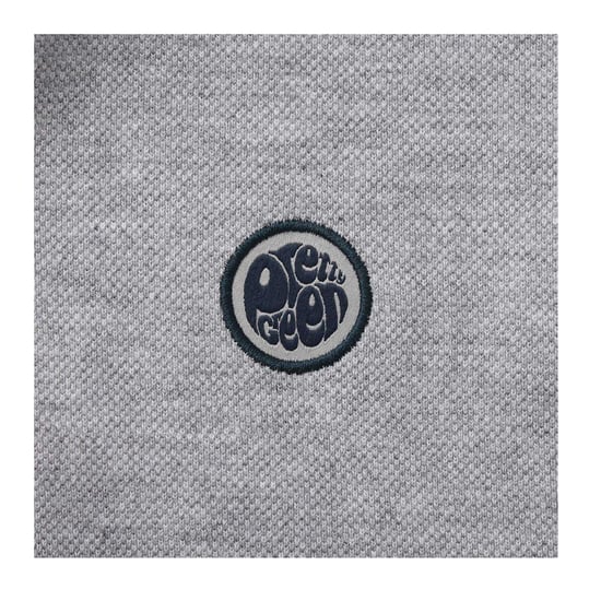Pretty Green Heren Katoenen Polo Shirt (Grijs) - Image 4