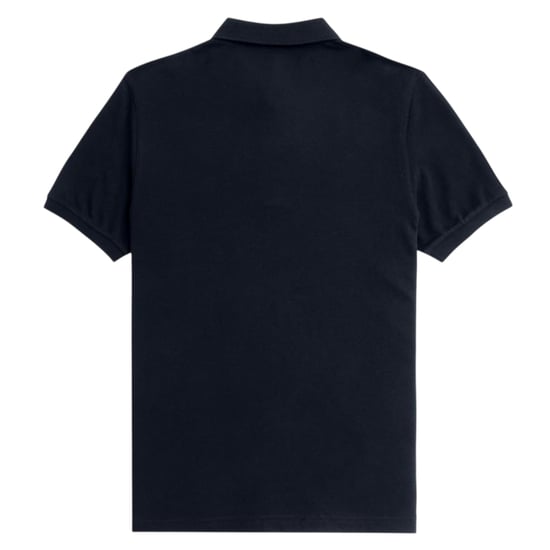Fred Perry Heren Logo Katoenen Polo Shirt (Marine) - Image 2