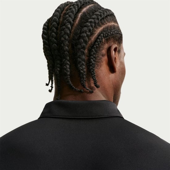 Nike Heren Performance Poloshirt met Korte Mouwen (Zwart, Wit) - Image 2