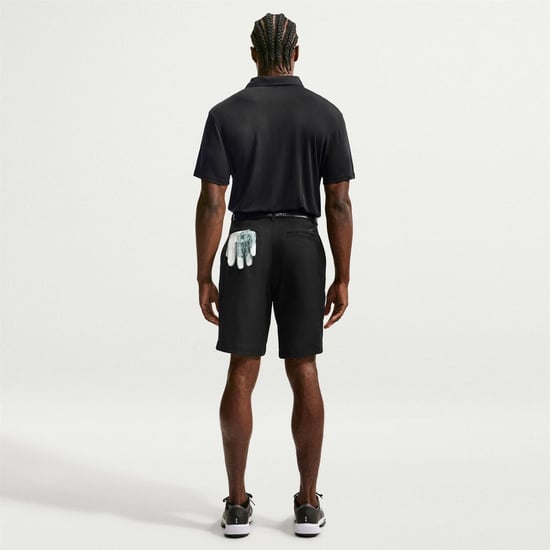 Nike Heren Performance Poloshirt met Korte Mouwen (Zwart, Wit) - Image 5