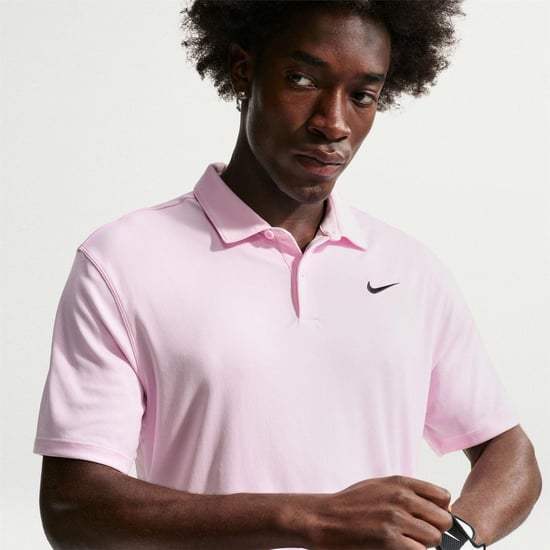 Nike Heren Performance Poloshirt met Korte Mouwen (Roze schuim) - Image 3