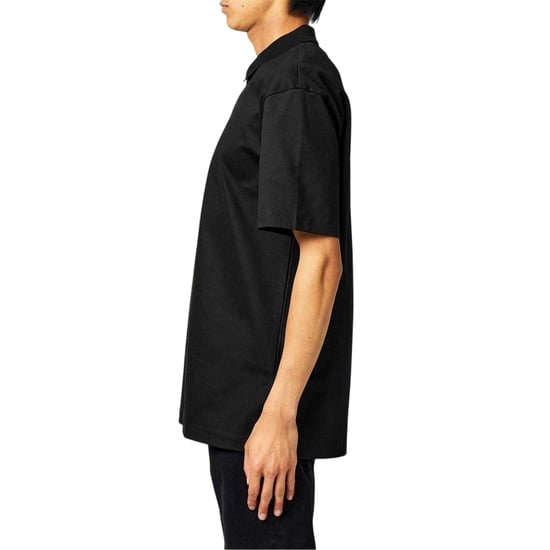 Hugo Mannen Deabono Logo Polo Shirt (Zwart) - Image 3