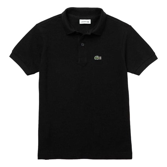 Lacoste Jongens Piqué Poloshirt (Zwart) - Image 1