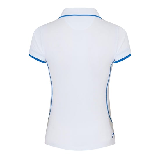 Head Dames/Dames Club Italy Contrast Detail Poloshirt (Wit) - Image 2