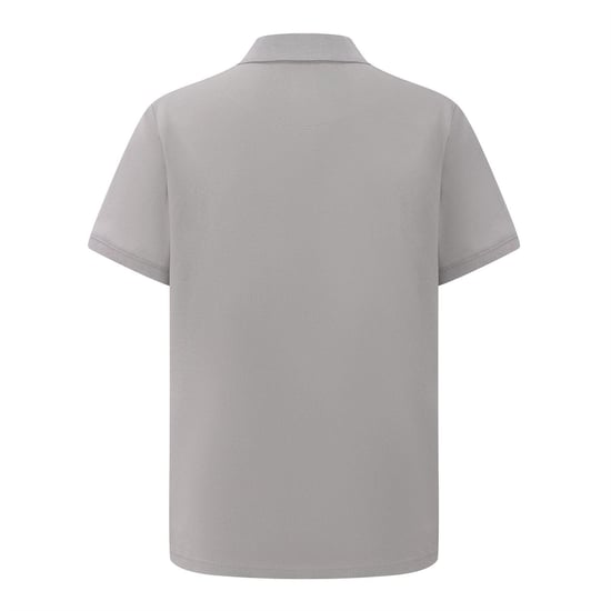 Pretty Green Heren Katoenen Polo Shirt (Donkergrijs) - Image 2
