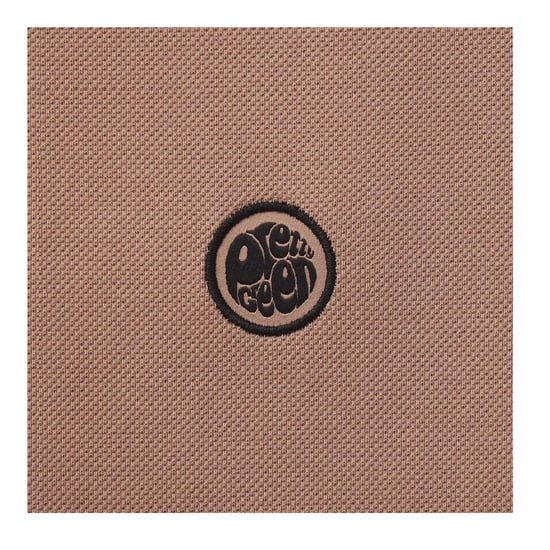 Pretty Green Heren Katoenen Polo Shirt (Donker Beige) - Image 4