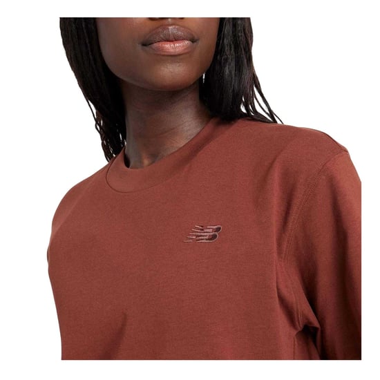 New Balance Dames/Dames T-Shirt (Bruin) - Image 4