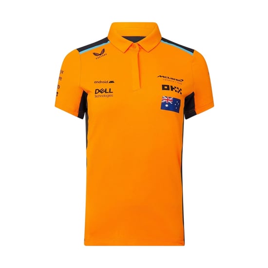 Castore McLaren F1-poloshirt voor dames (Herfstpracht/Fantoom) - Image 2