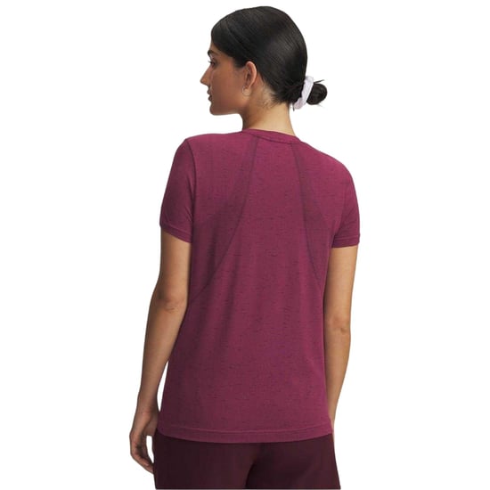 Under Armour Dames Vanish Seamless T-shirt (Fuchsia) - Image 2