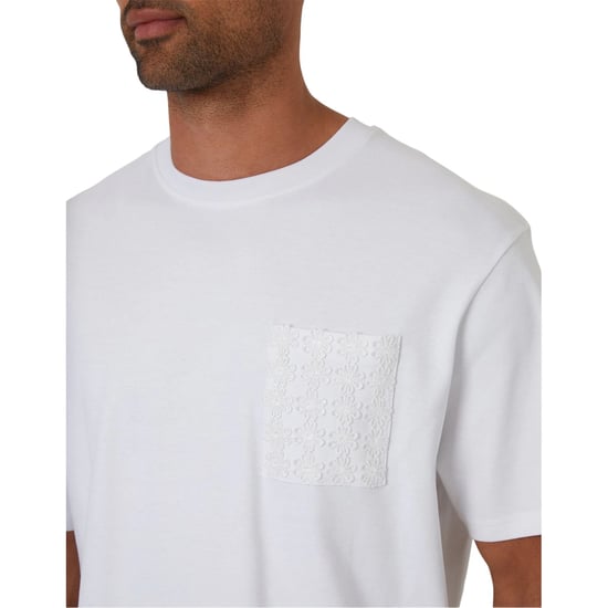 Threadbare Hyde T-shirt voor heren (Wit) - Image 4