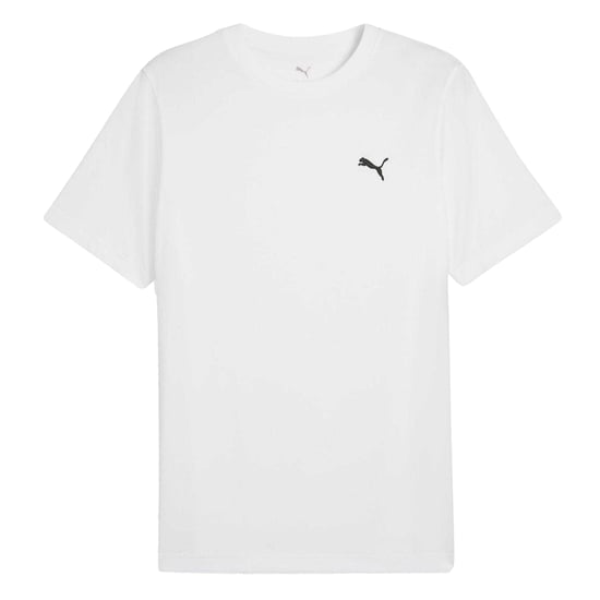 Puma Heren T-shirt met klein logo, normale pasvorm (Poema Wit) - Image 2