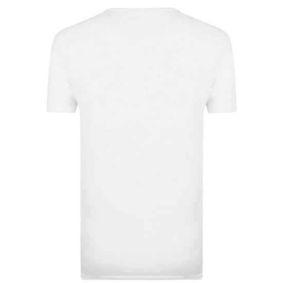 Timberland Heren-T-shirt met ronde hals en ‘River’-borduursel (Wit) - Image 3