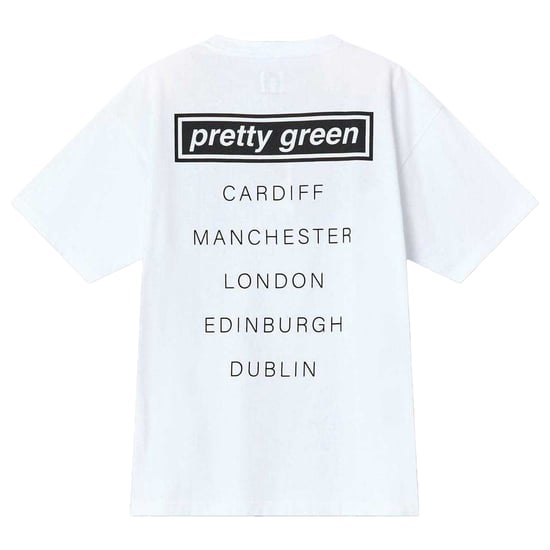 Pretty Green Porsche Live Forever Tour T-shirt voor heren (Wit) - Image 3