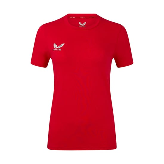 Castore Dames/Dames Logo T-Shirt (Echt rood) - Image 1