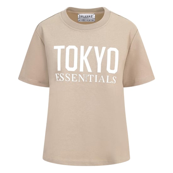 Blank Essentials Dames/Dames Tokyo T-Shirt (Zomerzand) - Image 2