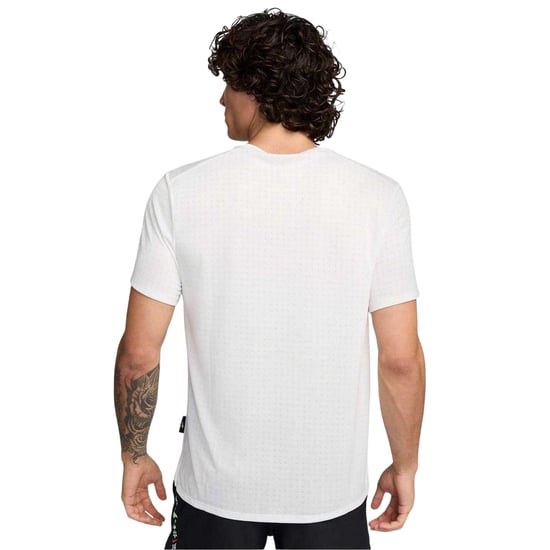 Nike Miler Dri-FIT T-shirt met ronde hals voor heren (Wit) - Image 2